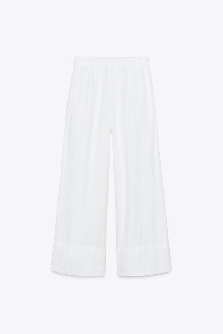 Last day 50%OFF🔥100% LINEN PALAZZO SET(Buy 2 Free Shipping)