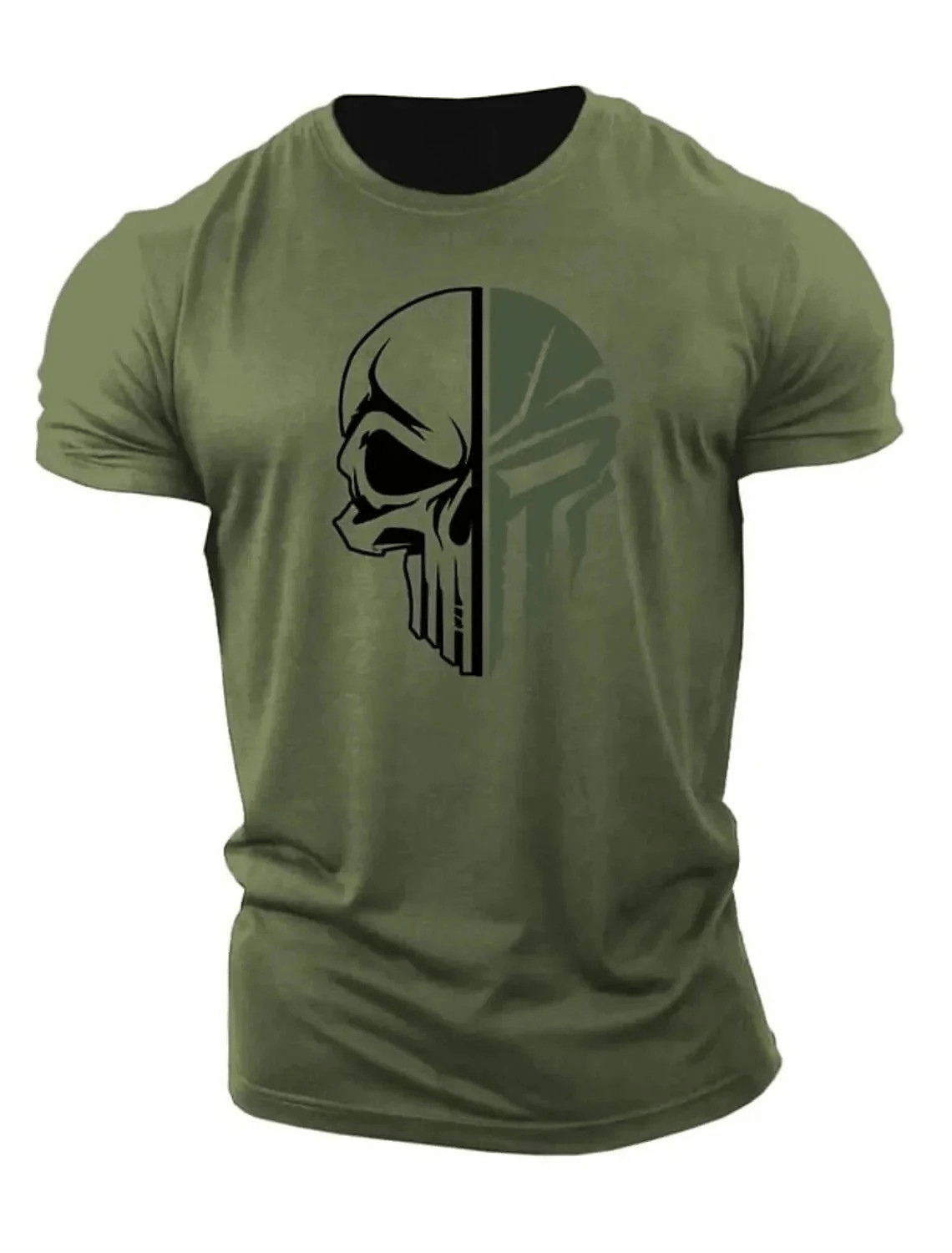 Military skull t-shirt
